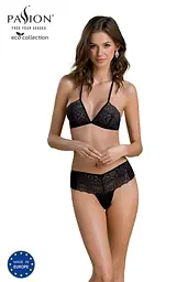 Комплект Passion KERRIA BIKINI black, XXL/XXXL, бралет і трусики-бікіні