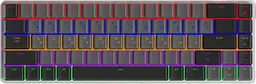 Клавіатура бездротова GamePro MK122R Red Switch Dark Gray