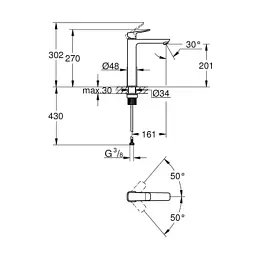 Змішувач Grohe QuickFix 1018922430 - мініатюра 4