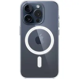 Чохол Apple Clear Case with MagSafe для iPhone 15 Pro Transparent (MT223ZM/A) [92946] - мініатюра 3