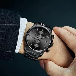 Чоловічий наручний годинник Cheetah Mars Black - мініатюра 6