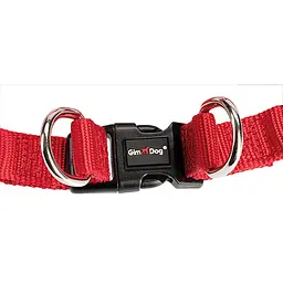 Шлея GimDog Harlem X для собак, нейлон, червона, 1х32-44 см - мініатюра 3