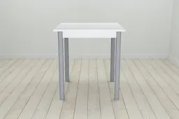 Стіл кухонний Ferrum-decor Агата 75x70x70 Сірий ДСП Біле 16мм (FRD-106242) - мініатюра 2