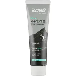 Зубна паста Aekyung 2080 Pure Charcoal з вугіллям деревним, 120 г (890494) - мініатюра 3