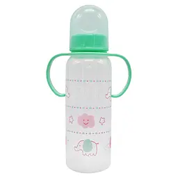 Пляшечка пластикова з ручками MGZ-0207(Green) 250 мл