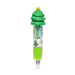 Дитяча кулькова міні ручка Новий рік 881-4(Green)