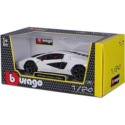 Автомодель Bburago Lamborghini Countach LPI 800-4 1:24 White (18-21102) [119065] - мініатюра 7