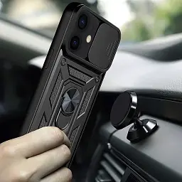 Панель BeCover Military для Apple iPhone 12 Black (709951) - мініатюра 4