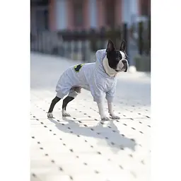 Комбінезон для собак Waudog Clothes, Бетмен лого, софтшелл, XS30 - мініатюра 3