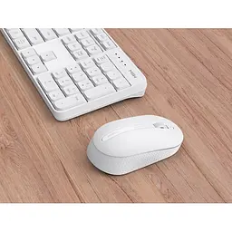 Клавіатура та миша Xiaomi MiiiW Wireless Silent Combo MWWC01 [White] [62993] - мініатюра 2