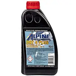 Гальмівна рідина Alpine Brake Fluid DOT 4 Plus 1 л