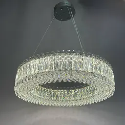 Кришталева підвісна LED-люстра Linisoln 8693-600 70W 60 см до 17 м2