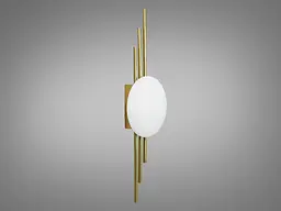 Бра настінне LED Diasha 9133/520GD Акцентне, 18W, 4100K, золоте, для вітальні - мініатюра 2
