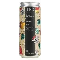 Пиво Sho Brewery Забіяка світле 7.5% 0.33 л з/б - мініатюра 2