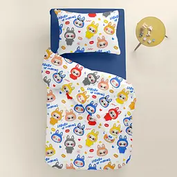 Дитяча постільна білизна Cosas LABUBU FUN CS7 110х140см (LabubuFun_El80-81Denim_140) - мініатюра 2