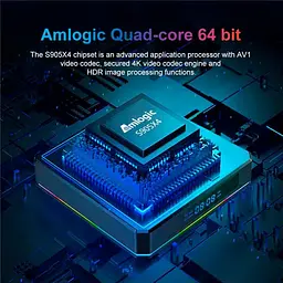 Android 11 приставка плеєр 4K Amlogic TV BOX X96x4 AIR 4/32 ГБ - мініатюра 5