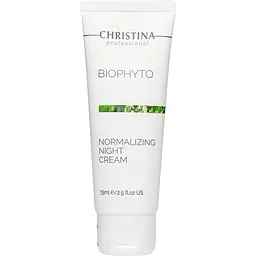 Крем для обличчя нічний Christina BioPhyto Normalizing Night Cream 75 мл