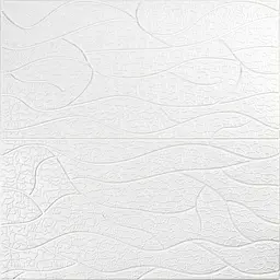 Панель 3D Sticker Wall 700х700х6мм Білий SW-00001948