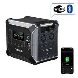 Зарядна станція Choetech BS067 2048Wh, 2400W (BS067-EU-BKSL)_OEM - мініатюра 3