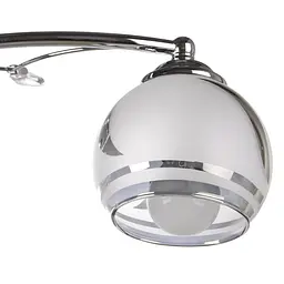 Люстра стельова Brille для кухні E14 40W CH (LK-243C/3) - мініатюра 3