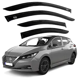 Дефлектори вікон ветровики для Nissan Leaf (ZE1) 2017- Скотч 3M Voron Glass