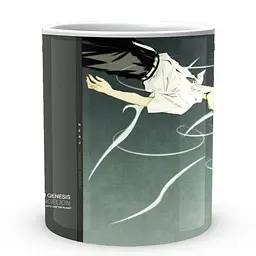 Кухоль GeekLand Evangelion Євангеліон Сіндзі EVA 002.06 330 мл білий - мініатюра 2