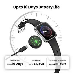 Смарт-годинник Amazfit Active 2S Premium (Active 2 Square) Чорний шкіряний ремінець (W2440GL3N) - мініатюра 7