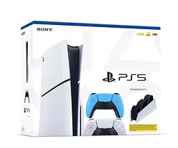 Ігрова консоль Sony PlayStation 5 Slim 1 ТБ + DualSense Ice Blue + Charging Station - мініатюра 6