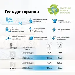 Гель для прання Carma Doypack Універсальний 1.7 л - мініатюра 3