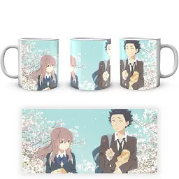 Кухоль GeekLand Silent Voice Форма голосу Нішимія Ішида SV 02.11 330 мл білий - мініатюра 4