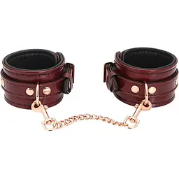 Фіксатори для ніг Liebe Seele Wine Red Ankle Cuffs 30.5 см бордовий