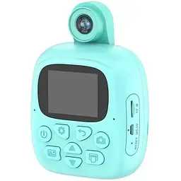 Дитячий фотоапарат моментального друку фотографій M4 Kids Print Camera Блакитний - мініатюра 2