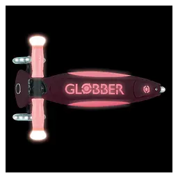 Самокат Globber Elite колеса з підсвіткою рожевий (839-110) - мініатюра 10