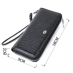 Жіночий шкіряний гаманець ST Leather 18х9х2 см acs0029396 - мініатюра 3
