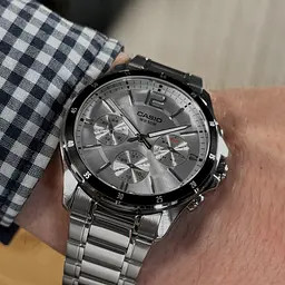 Чоловічий годинник Casio MTP-1374D-7A Сріблястий ( AT1141-0255 ) - мініатюра 11
