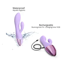 Вібратор-кролик Love To Love FUNKY BUNNY - VIVA MAUVE - мініатюра 3