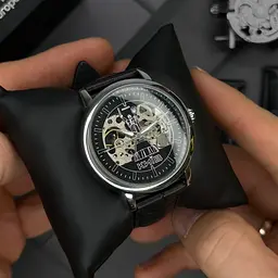 Наручний годинник чоловічий 022 Київ II Silver-Black Awarder acs0031790 - мініатюра 3