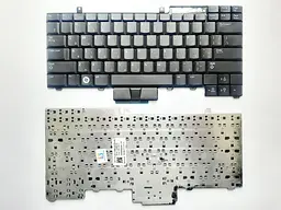Клавіатура для ноутбуків Dell Latitude E5300, E5400, E5500, E6400, E6500 чорна без ТП RU/US
