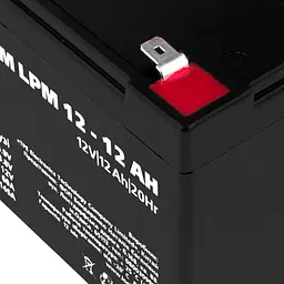 Акумуляторна батарея для ДБЖ LogicPower AGM 12 V / 12 А*ч (6550) - мініатюра 3
