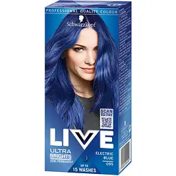 Фарба для волосся Schwarzkopf Live Ultra Brights 095 Electric Blue 