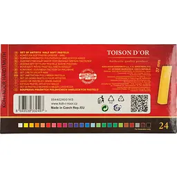 Крейда-пастель Koh-i-Noor Toison Dor 24 шт (8544) - мініатюра 3
