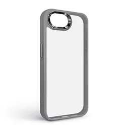 Чехол для Apple iPhone 16e/17e, UNIT2, серый, ударопрочный, прозрачный противоударный чехол-накладка из TPU и поликарбоната (PC), с защитными бортиками, защита всего корпуса от ударов и царапин, ArmorStandart (ARM83854) - мініатюра 2