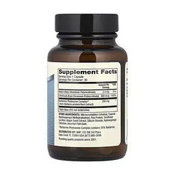 Берберин з хромом, для покращення метаболізму Dr. Mercola Biothin Berberine with Chromium 30 капсул - мініатюра 2