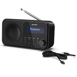 Радіоприймач Sharp DR-P420 Black - мініатюра 4