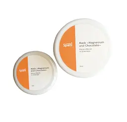 Шоколадна антиоксидантна маска для обличчя з магнієм Magnesium and Chocolate Mask Spani 50 мл - мініатюра 2