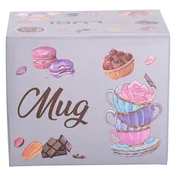 Чашка порцелянова I love you 400 мл, білий Liling Rongxiang Ceramic RX-N240147W - мініатюра 10