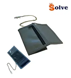 Гаманець з ланцюжком Solve портмоне gray KT6000108 - мініатюра 2