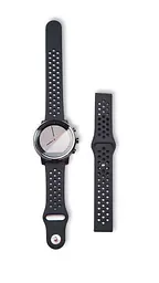 Ремінець 22 мм BeWatch для Amazfit Stratos | Pace | GTR 47 мм Чорний (10201011) - мініатюра 2