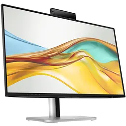 Монітор TFT 23.8 HP S5 Pro 524pm, IPS, 100Hz, HDMI, DP, USB-C, RJ-45, HAS, cam, колонки, чорний - мініатюра 2