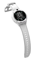 Дитячий розумний смарт годинник-телефон Lemfo M56 з GPS, 4G сім картою, прослуховуванням та кнопкою SOS До 5-7 днів роботи Білий - мініатюра 4